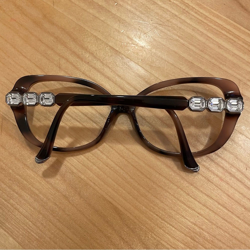 Brown Oversized Women’s Eyeglass Frames
